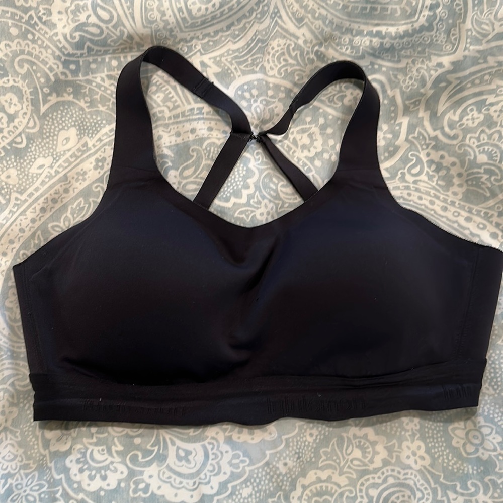 Black lululemon bra 34c